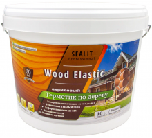 ГЕРМЕТИК - Sealit Wood Elastic для работы с деревянными материалами 10 л